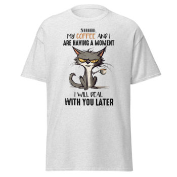 100% Cotton Funny Classic Tee Crew Neck, Short Sleeve, Regular Fit, Weekend Casual Wear, All-Season