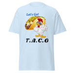Let's Go TACO Funny Streetwear Trendy 100% Cotton, Round Neck Unisex T-shirt