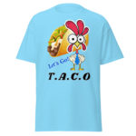 Let's Go TACO Funny Trendy 100% Cotton, Round Neck Unisex T-shirt