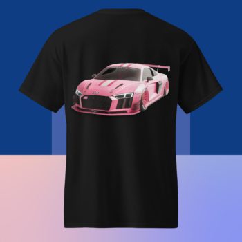 Realistic Audi Sport Racing Car Streetwear Unisex Round Neck DryBlend® T-Shirt