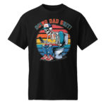 Father's Day Doing Dad Shit DryBlend® Men's T-Shirt Round Neck Top