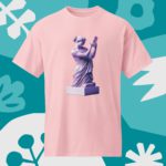Moder Art Streetwear Round Neck Unisex DryBlend® T-Shirt