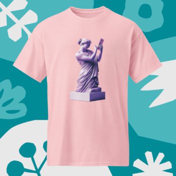Moder Art Streetwear Round Neck Unisex DryBlend® T-Shirt