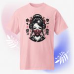Asian Warrior Girl Unisex Streetwear DryBlend® T-Shirt