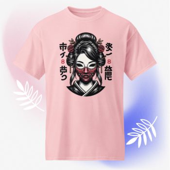 Asian Warrior Girl Unisex Streetwear DryBlend® T-Shirt