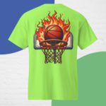 Hoop on Fire Streetwear Unisex Round Neck menswear DryBlend® T-Shirt