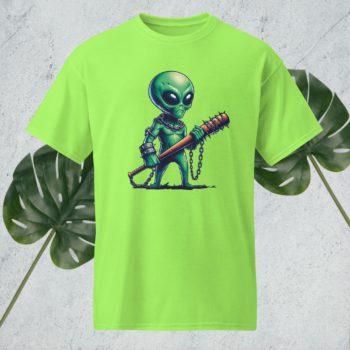 Punk Hostile Alien Streetwear Round Neck Unisex DryBlend® T-Shirt