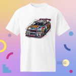 Japanese Street Racing Car DryBlend®  Round Neck T-Shirt Streetwear