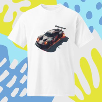 Di Lux Sport Racing Car Streetwear Unisex DryBlend® Round Neck  T-Shirt
