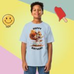 Youth Classic Tee Birthday Gift Boy Girl Cotton T-shirt