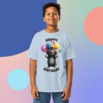 Happy Birthday Little Mouse Unisex Youth classic tee Cotton T-shirt
