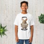 Unisex Youth classic tee Cotton T-shirt The Bunny Birthday
